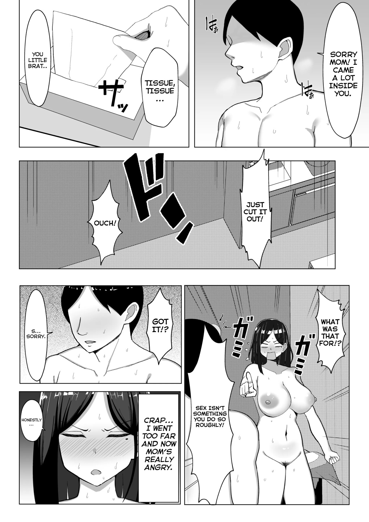 Hentai Manga Comic-A Room I Can't Leave Without Having Incestuous Sex With My Mom: My Nagging Mother and Rebellious Me-Read-35